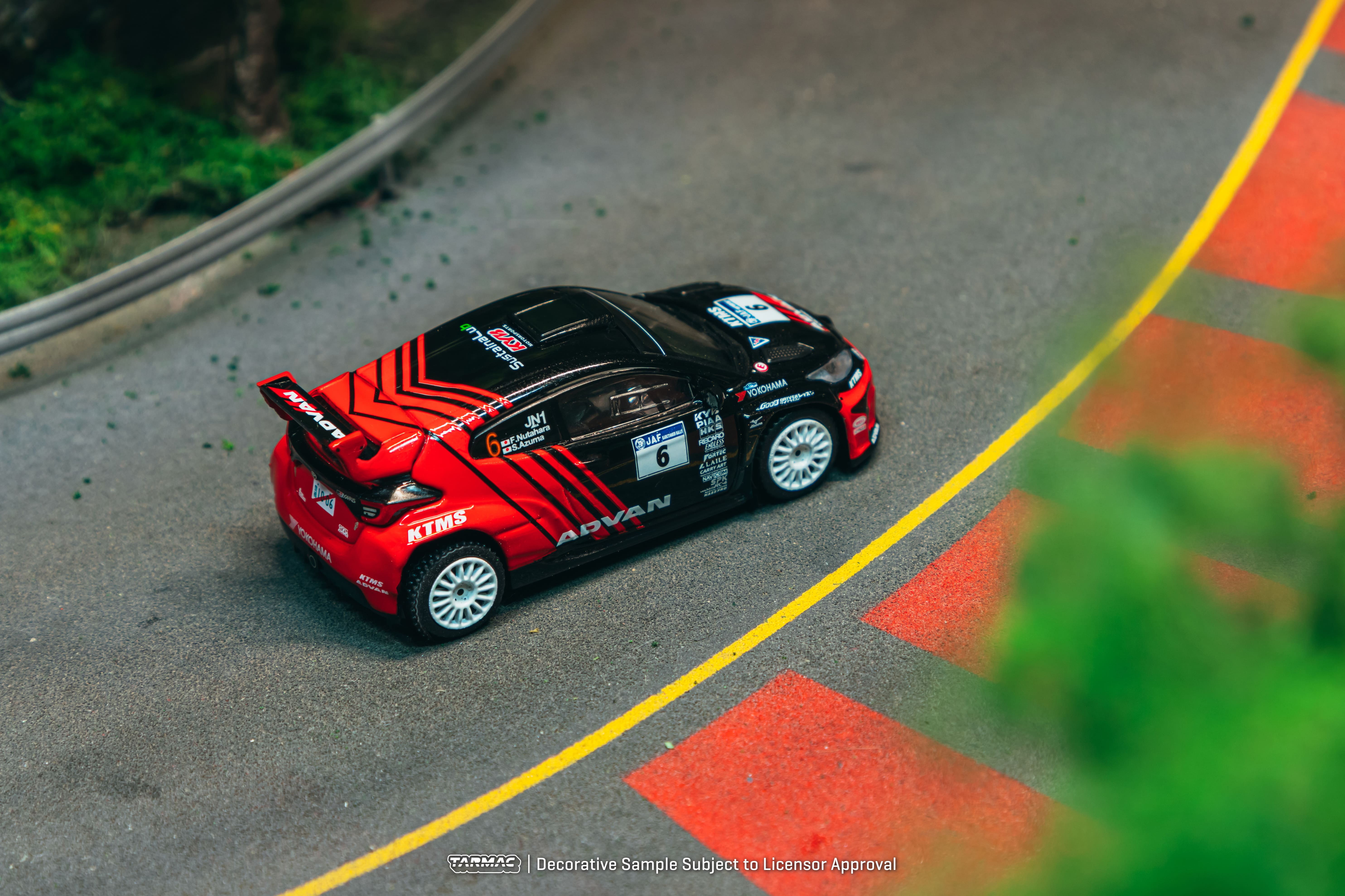 Toyota GR Yaris Rally2 Nutahara Rally Team #6 F.Nutahara/S.Azuma Japanese Rally Championship 2024 1:64 Tarmac