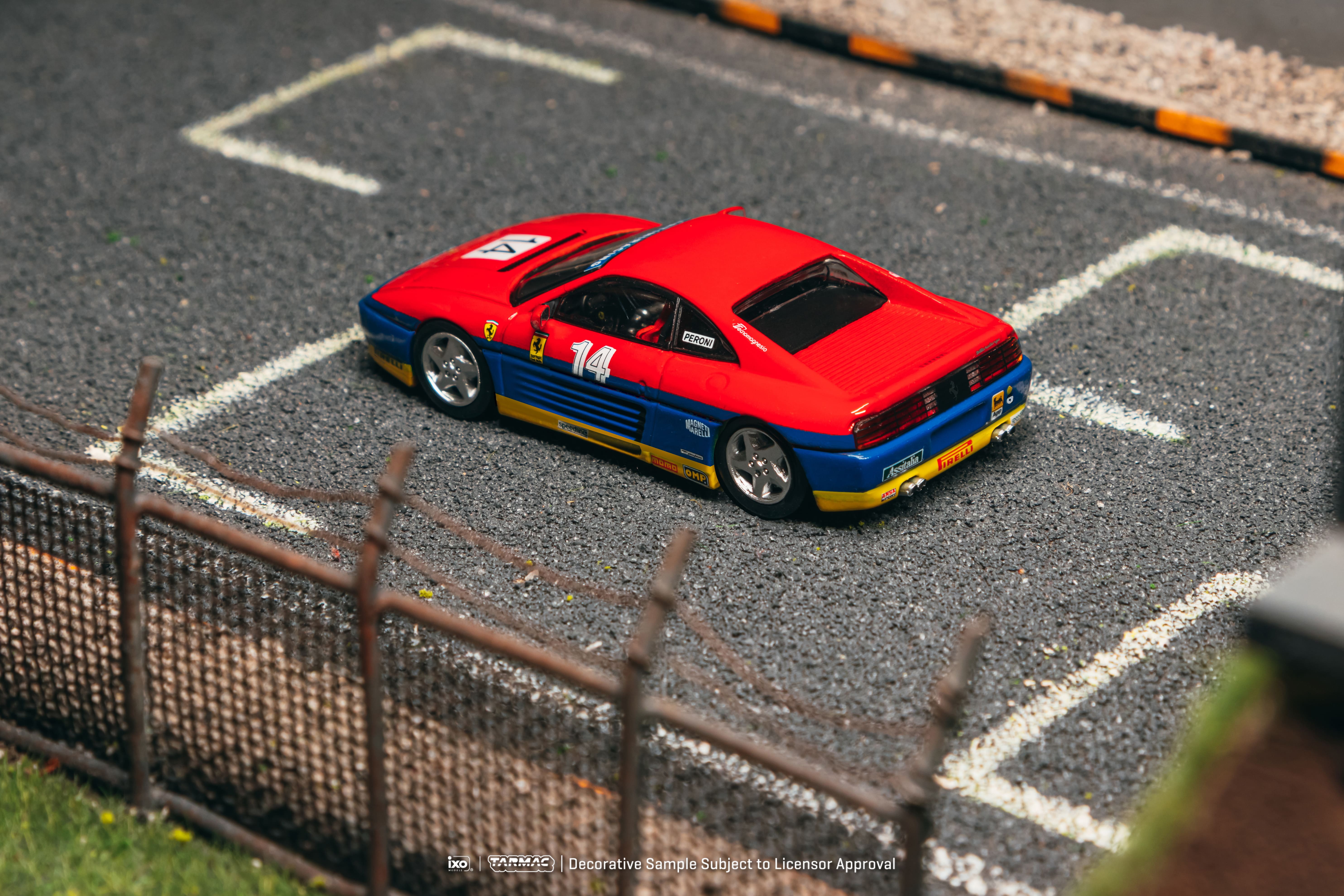 Ferrari 348 Challenge #14 F.Peroni Ferrari 348 Challenge Italy 1993 1:64 Tarmac