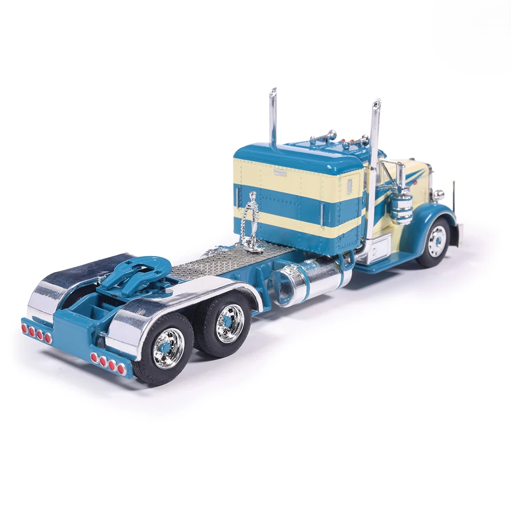 Peterbilt 350 1952 cream/blue 1:64 Ixo America