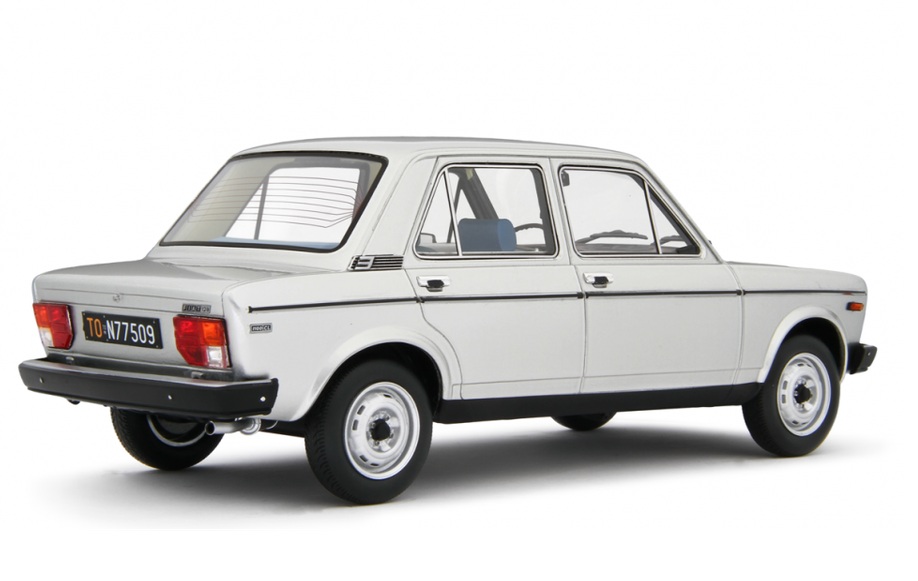 Fiat 128 1100 CL 1976 grey metallic 1:18 Laudoracing Model