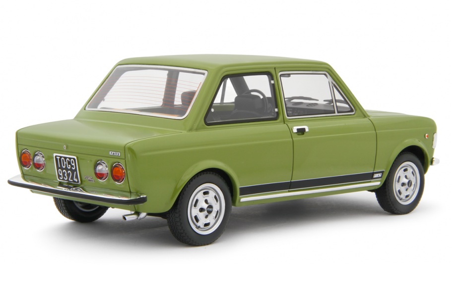 Fiat 128 Rally 1972 green 1:18 Laudoracing Model