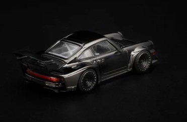 Porsche Singer DLS Turbo dark chrome 1:64 Pop Race