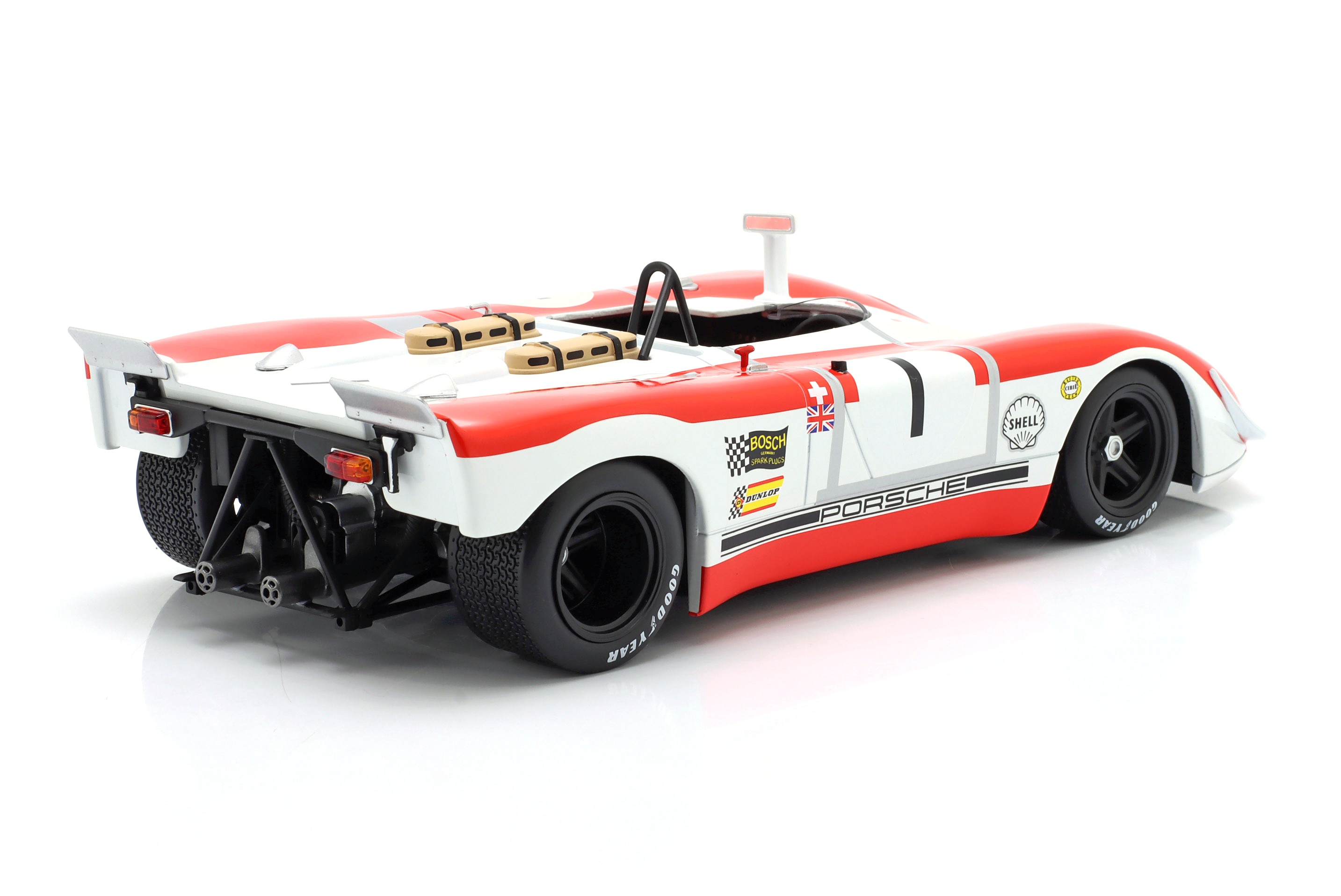 Porsche 908/02 #1 Redman/Siffert Winner 6H Watkins Glen 1969 1:18 Werk83
