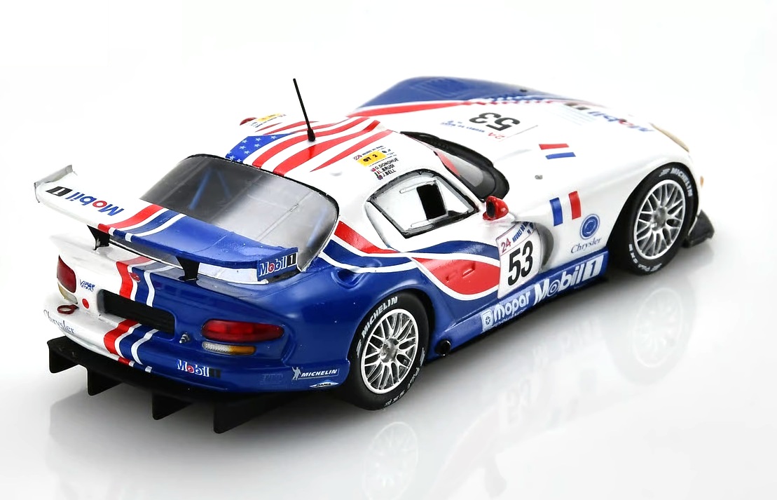Chrysler Viper GTS-R #53 Bell/ Drudi/ Donohue 11th 24H Le Mans 1998 1:43 Spark