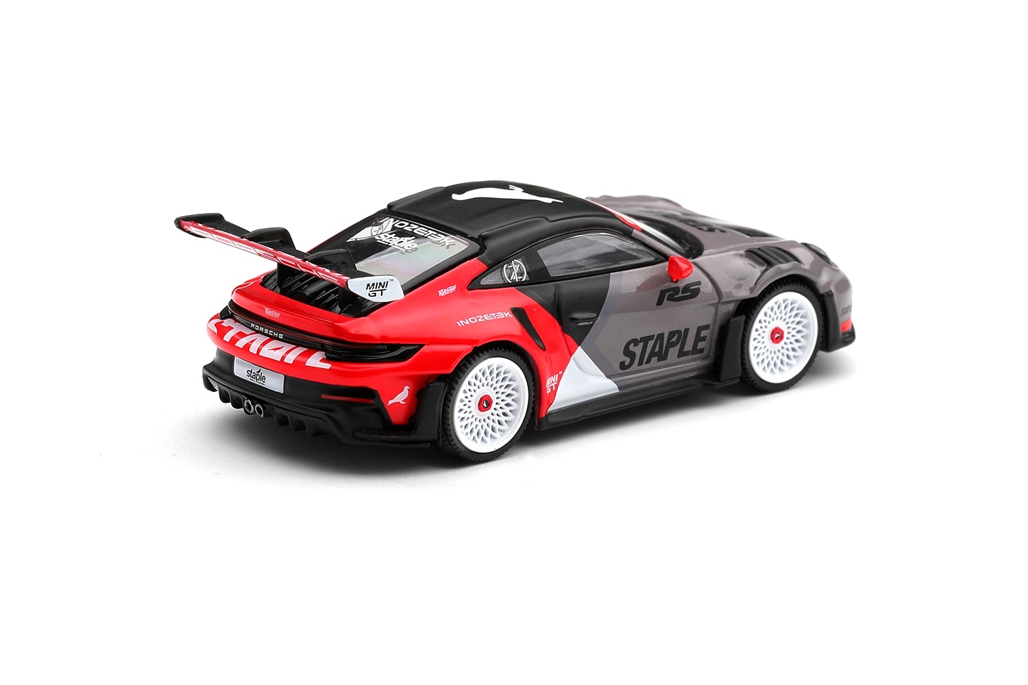 Porsche 911 (992) GT3 RS 2025 *Staple x Inozetek* 1:64 Mini GT