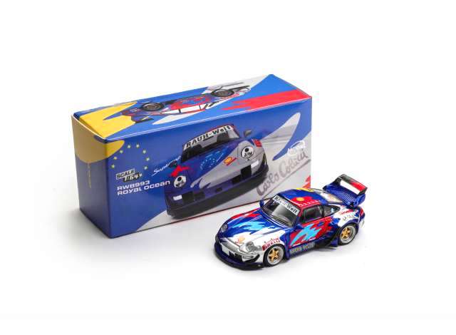 Porsche RWB 993 royal ocean 1:64 ModelModel