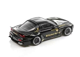 Mazda RX7 FD Rocket Bunny black 1:64 ModelModel