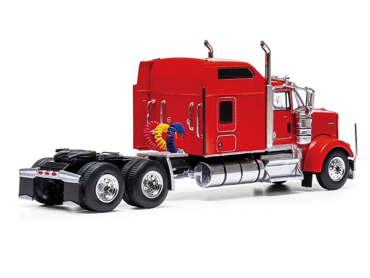 Kenworth W900 Tractor Truck 3-Assi 1990 red 1:64 Ixo Models