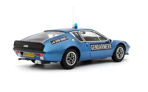 Alpine A310 1600VF Gendarmerie 1974 Gendarmerie Blue 1:18 OttOmobile