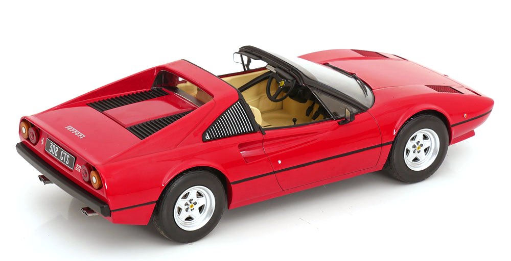 Ferrari 308 GTS 1977 red 1:18 MCG Modelcar Group