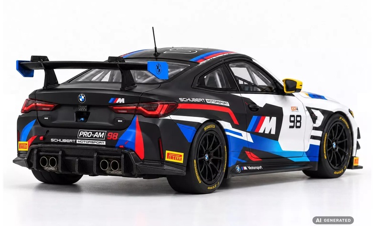 BMW M4 GT4 #98 Bouveng/ Walde Paul Ricard Pro-AM Winner 2026 1:18 OttOmobile