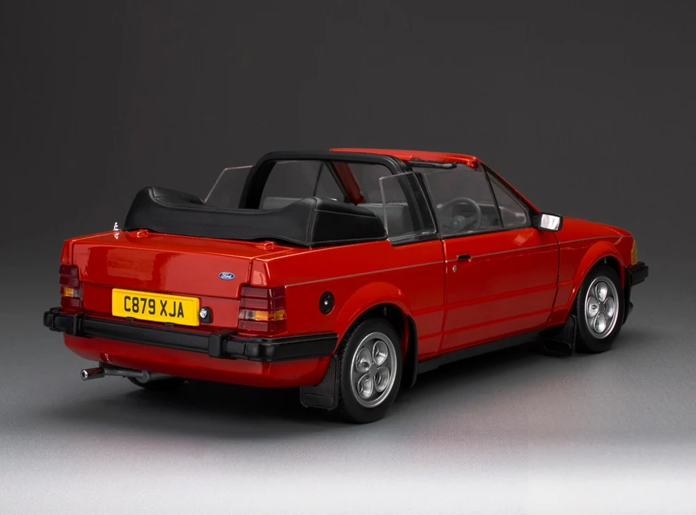 Ford Escort XR3i Cabriolet 1984 sunburst red 1:18 Sun Star