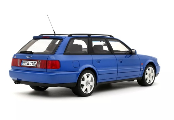 Audi S6 Plus (C4) Avant 1995 Nogaro Blue Pearl M8 1:18 OttOmobile