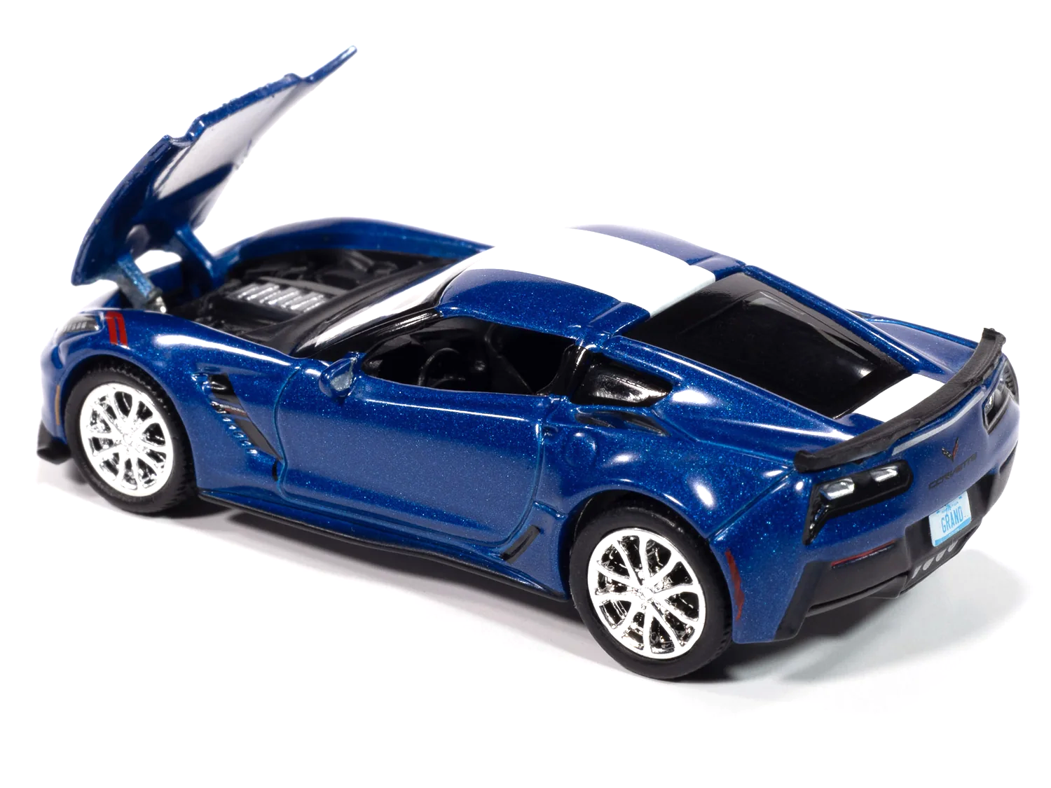 Chevrolete Corvette Grand Sport 2018 *Sports Car* admiral blue 1:64 Auto World