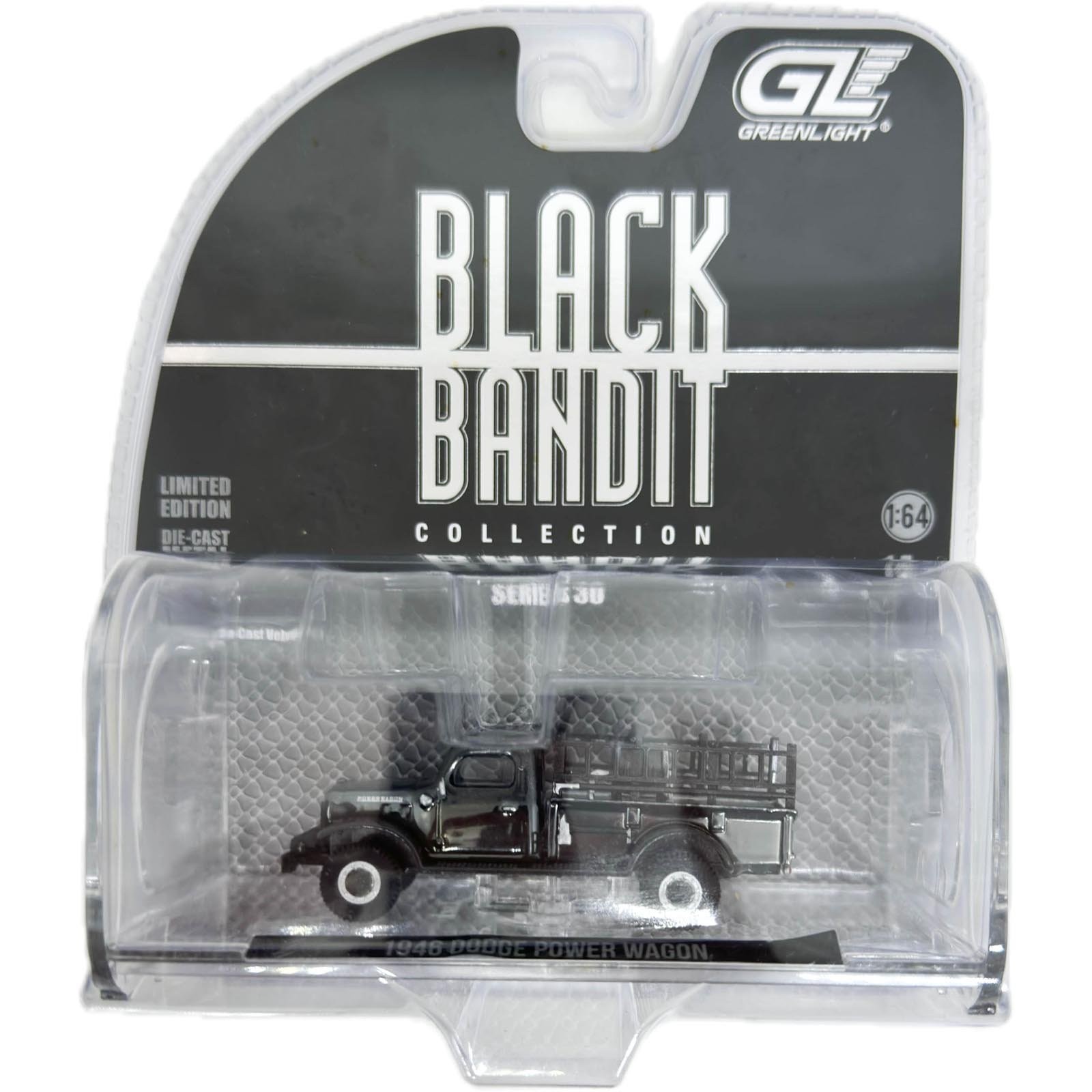 Dodge Power Wagon 1946 Fire Truck *Black Bandit Series 30* 1:64 Greenlight