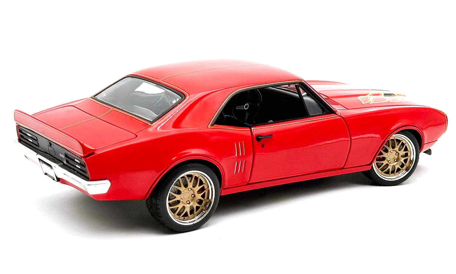 Pontiac Firebird Street Fighter Coupe 1968 red 1:18 Acme Diecast
