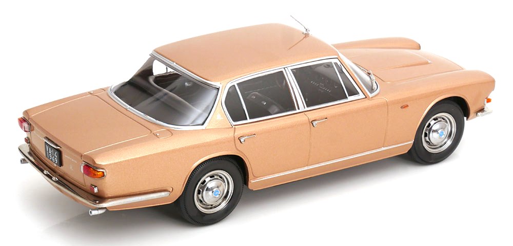 Maserati Quattroporte I 1965 gold metallic 1:18 KK Scale