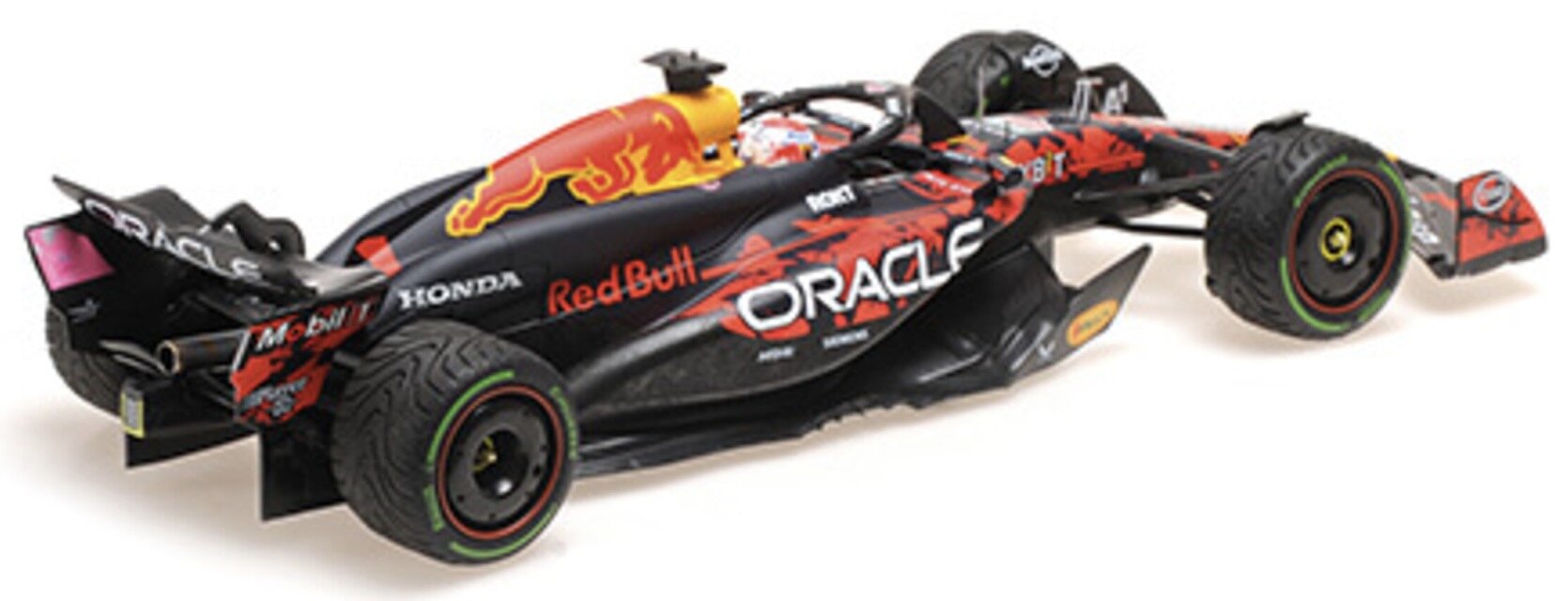 Red Bull RB20 #1 M.Verstappen F1 2024 Silverstone with Helmet 1:43 Bburago