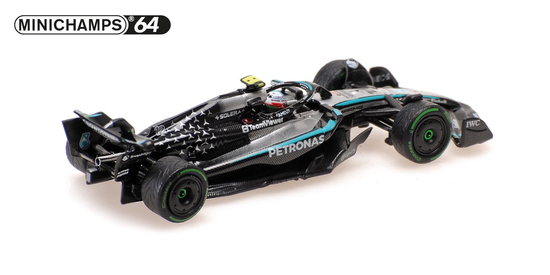 Mercedes-AMG Petronas F1 Team F1 W16 E Performance #12 Andrea Kimi Antonelli China GP 2025 1:64 Minichamps