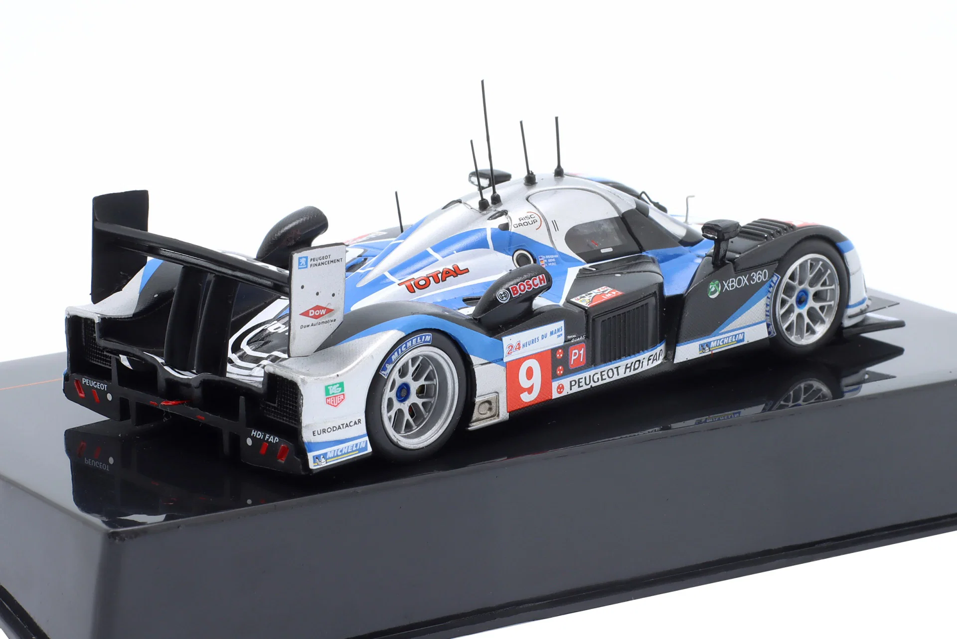 Peugeot 908 HDi FAP #9 Brabham/Gene/Wurz winner 24h LeMans 2009 1:43 Ixo Models