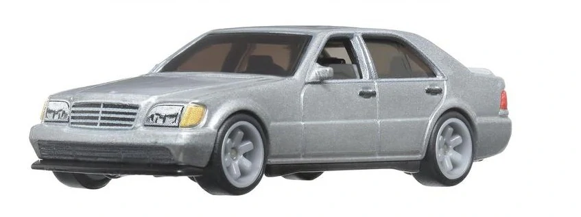 Mercedes-Benz 500 SEL *Fast & Furious* silver 1:64 HotWheels