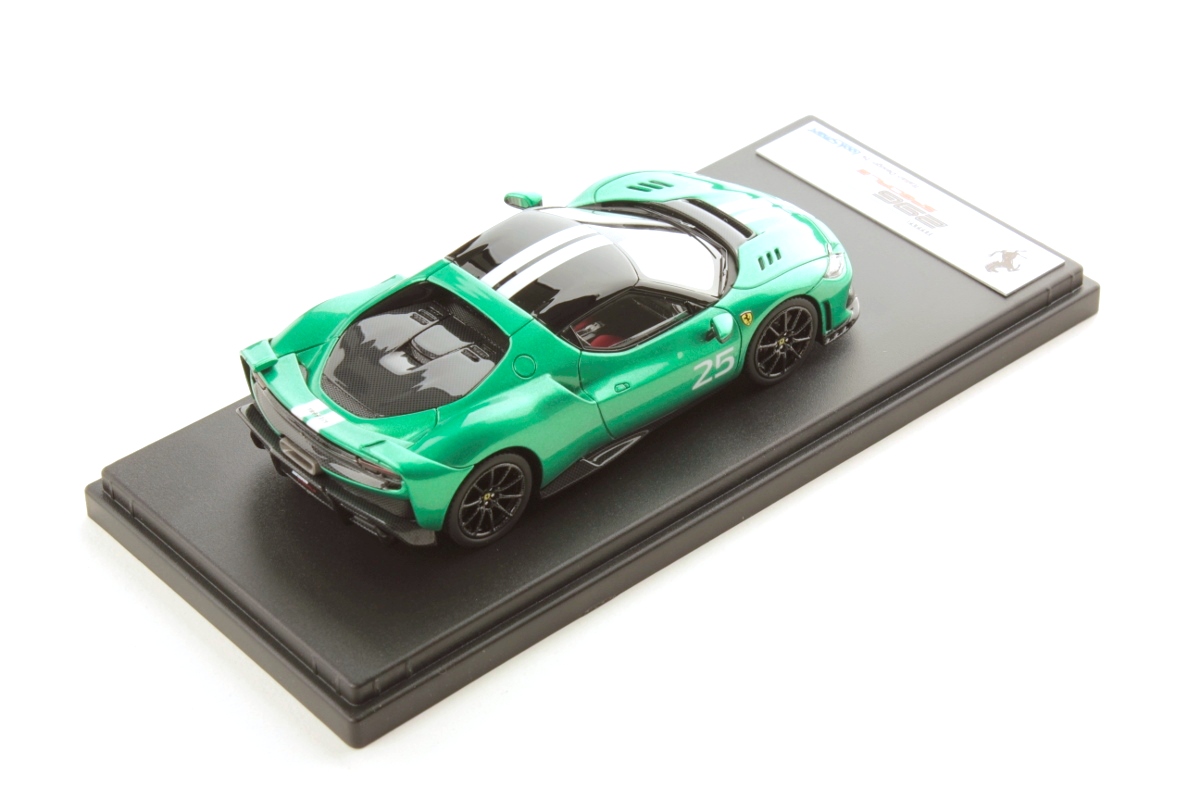 Ferrari 296 Speciale Verde Nürburgring with Livery 1:43 Look Smart Models