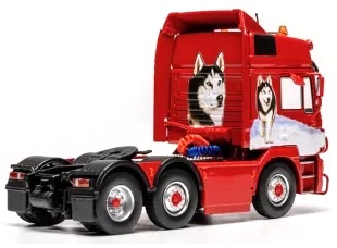 MAN F2000 Tractor Truck 3-Assi 1994 red 1:43 Ixo Models
