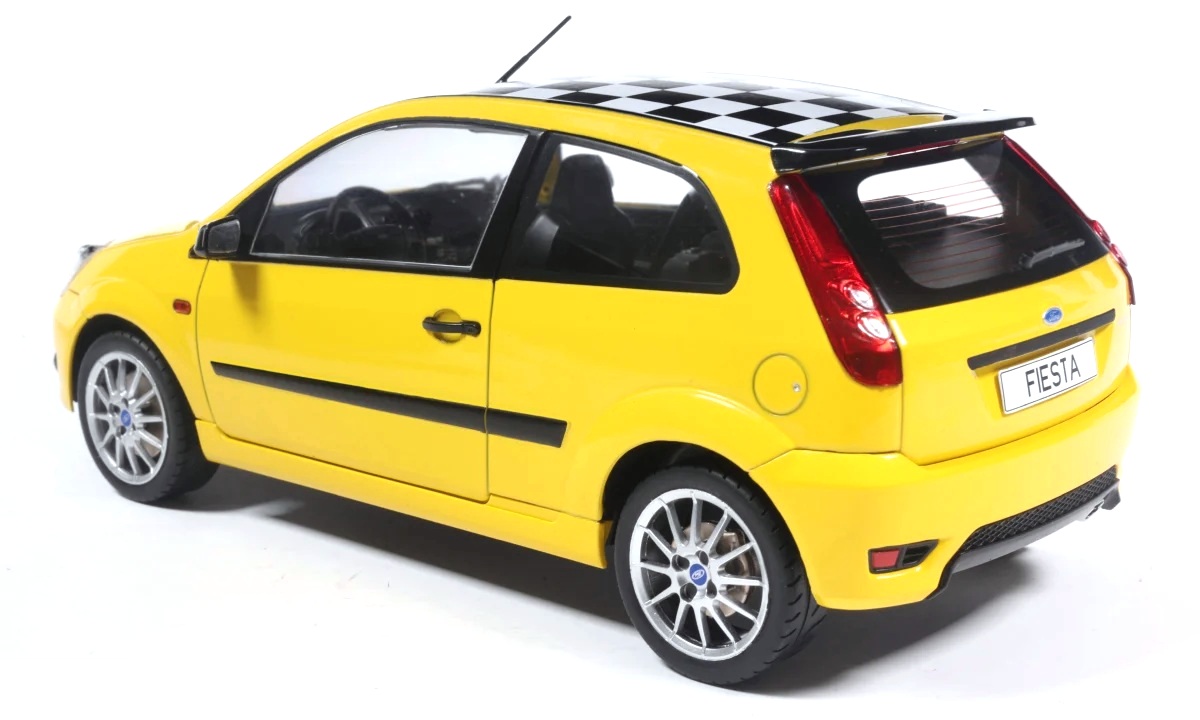 Ford Fiesta Champ 2007 yellow 1:18 MCG Modelcar Group