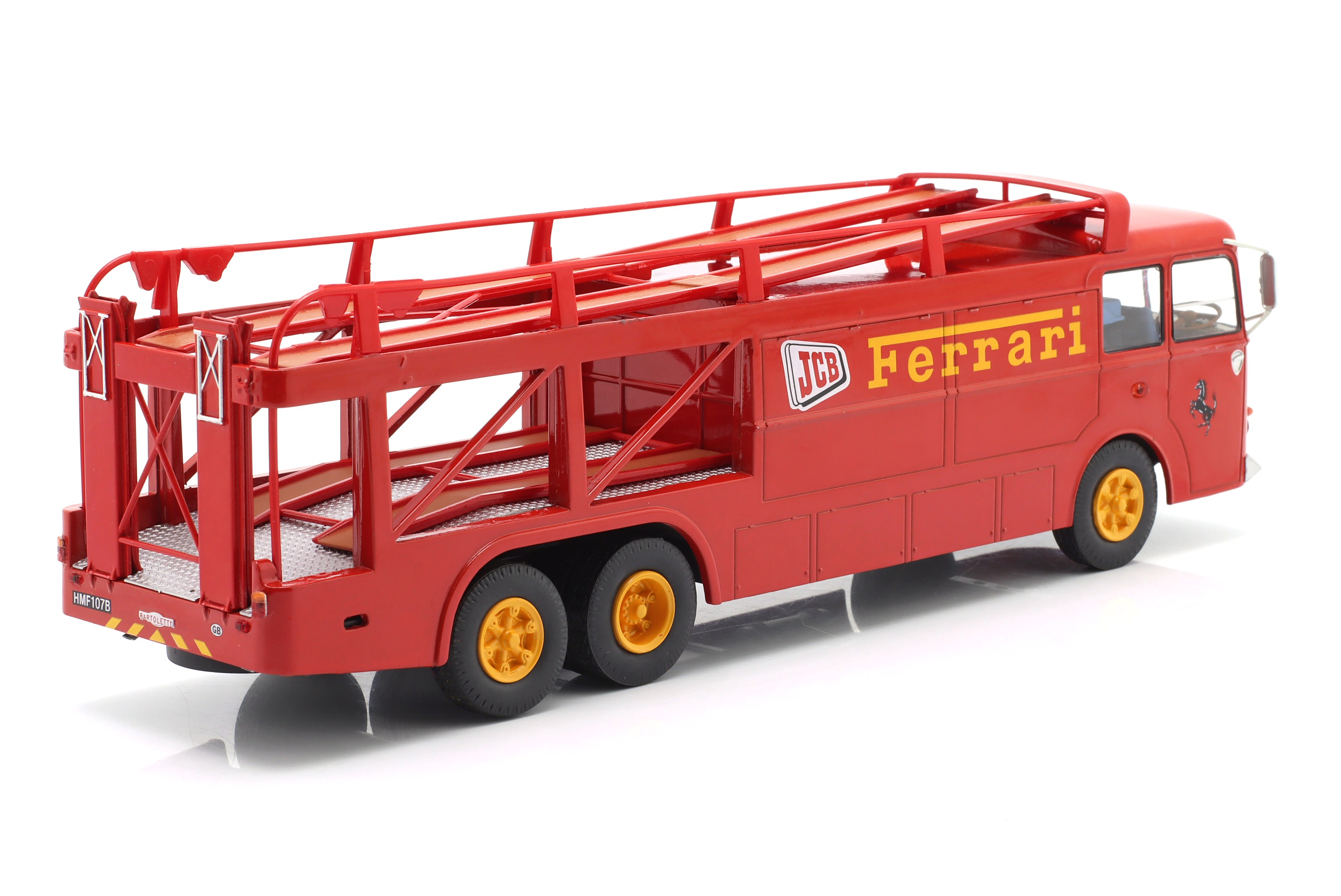 Fiat Bartoletti 306/2 Type II Truck 3-Assi Ferrari Car Transporter 24H Le Mans 1970 1:43 Hachette