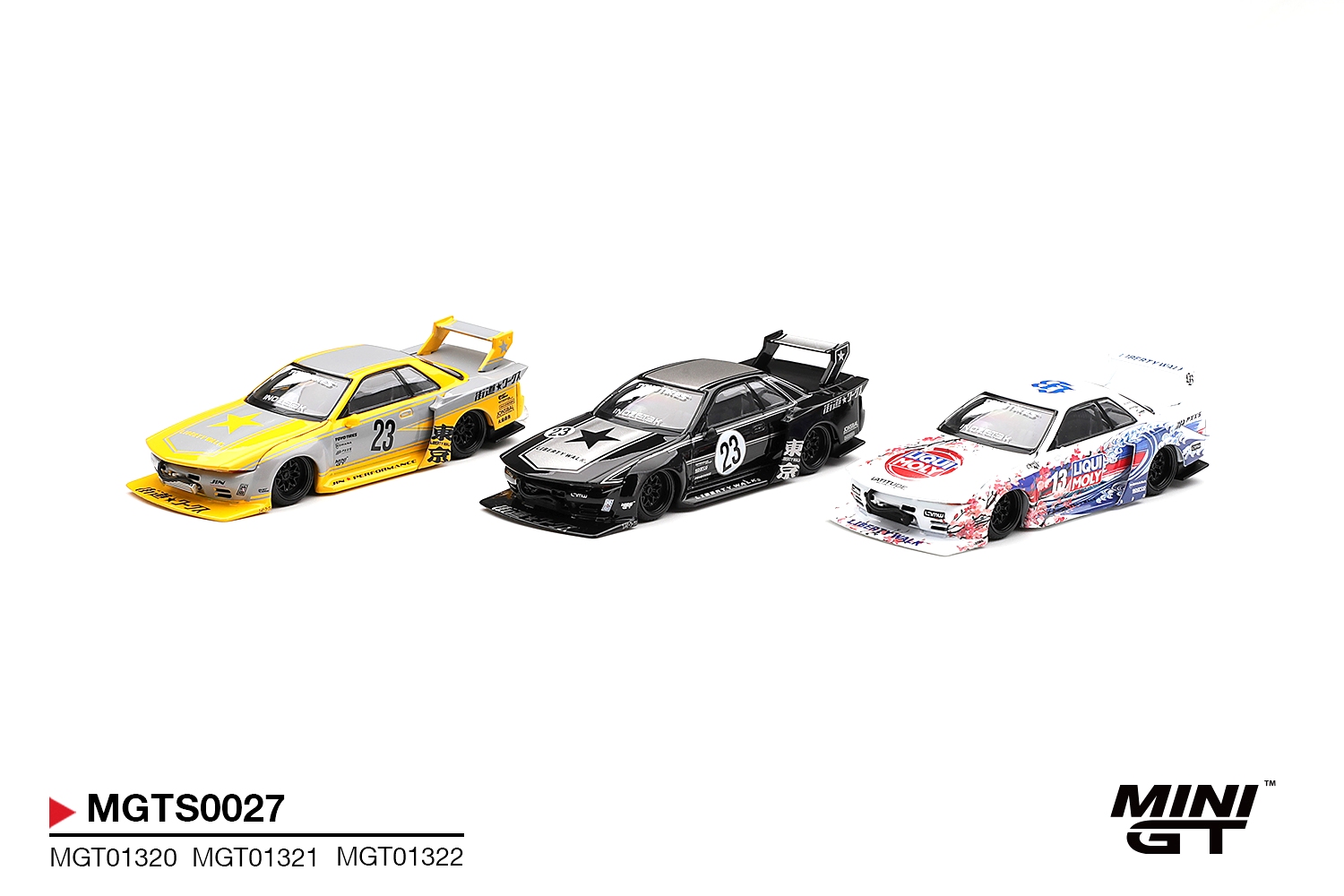 INOZETEK x Liberty Walk R32 Set 2026 Show Edition 1:64 Mini GT