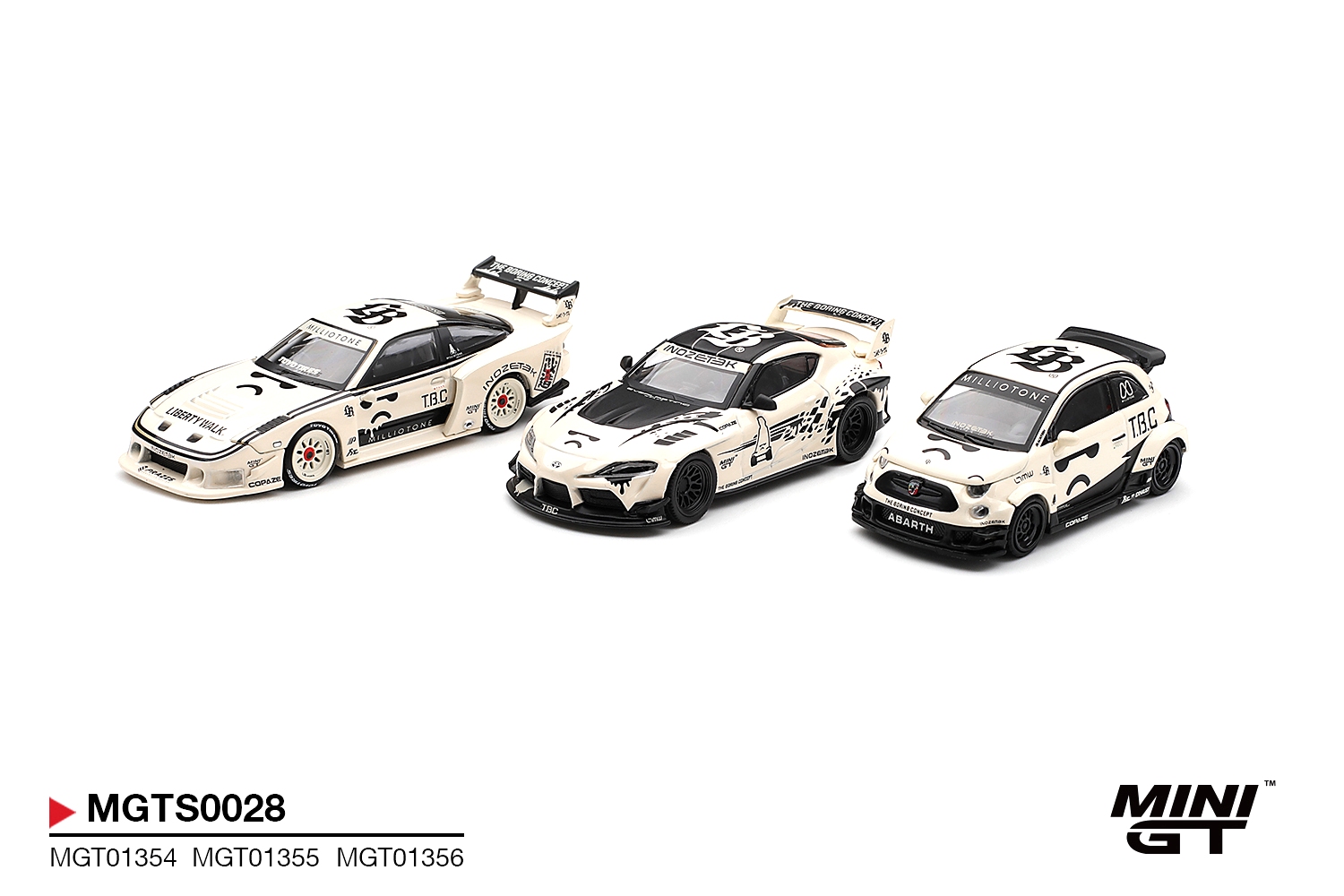 INOZETEK x TBC Set 2026 Show Edition 1:64 Mini GT