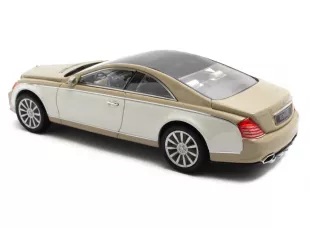 Mercedes-Benz Maybach 57SC 6.0L V12 Biturbo Xenatec Coupe 2010 gold/white 1:43 Matrix Scale Models