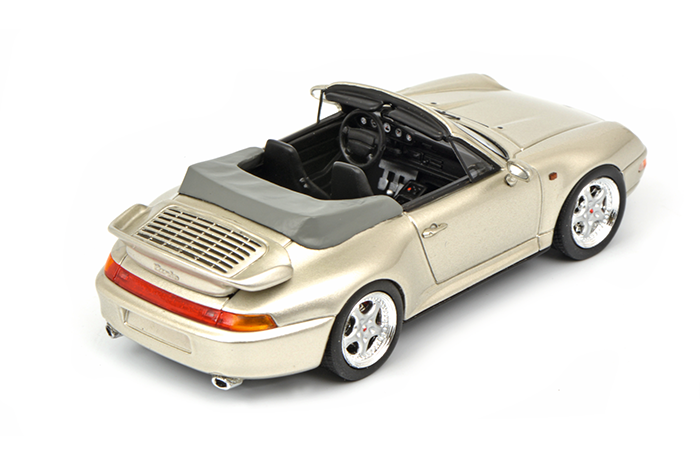 Porsche 911 (993) Cabrio grey 1:43 Schuco
