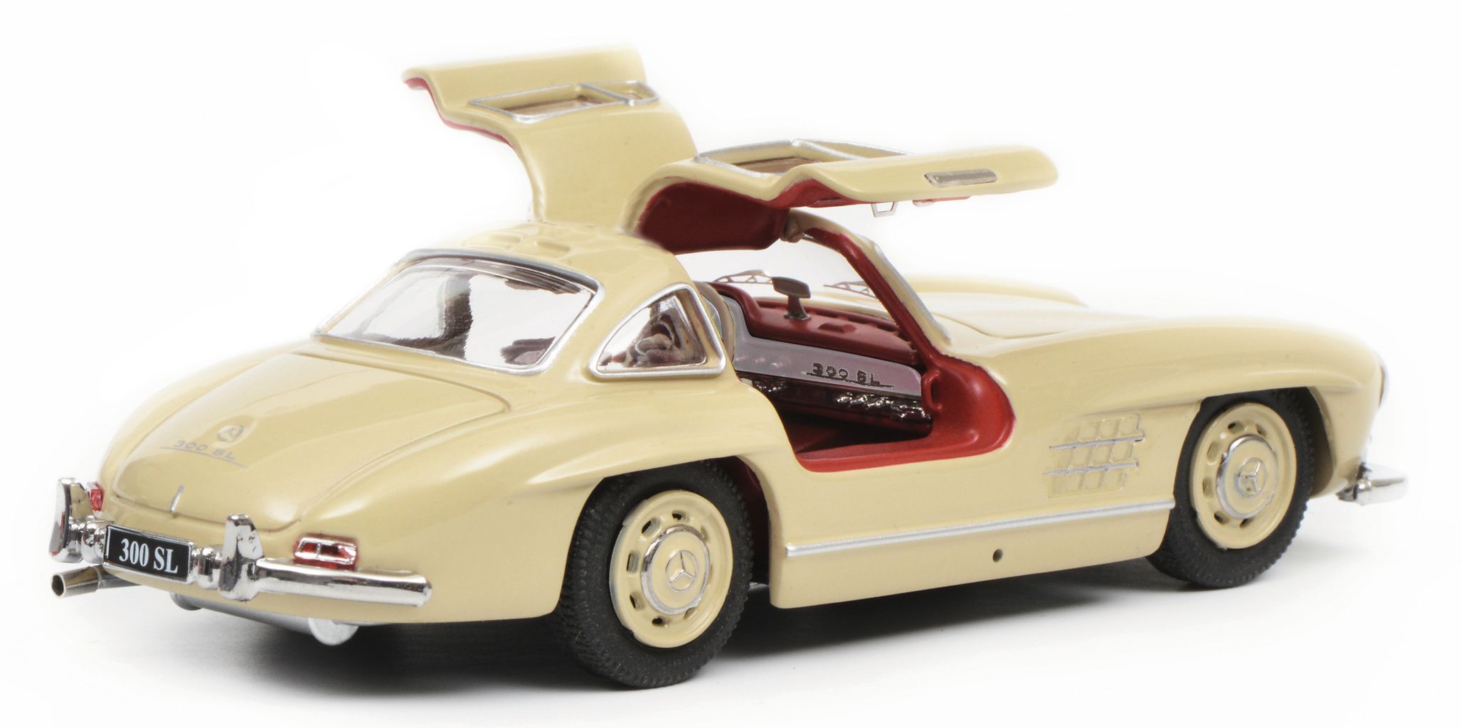 Mercedes-Benz 300 SL *Flügeltürer* beige 1:43 Schuco