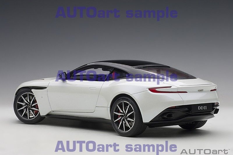 Aston Martin DB11 Coupe 2017 morning frost white 1:18 AUTOart