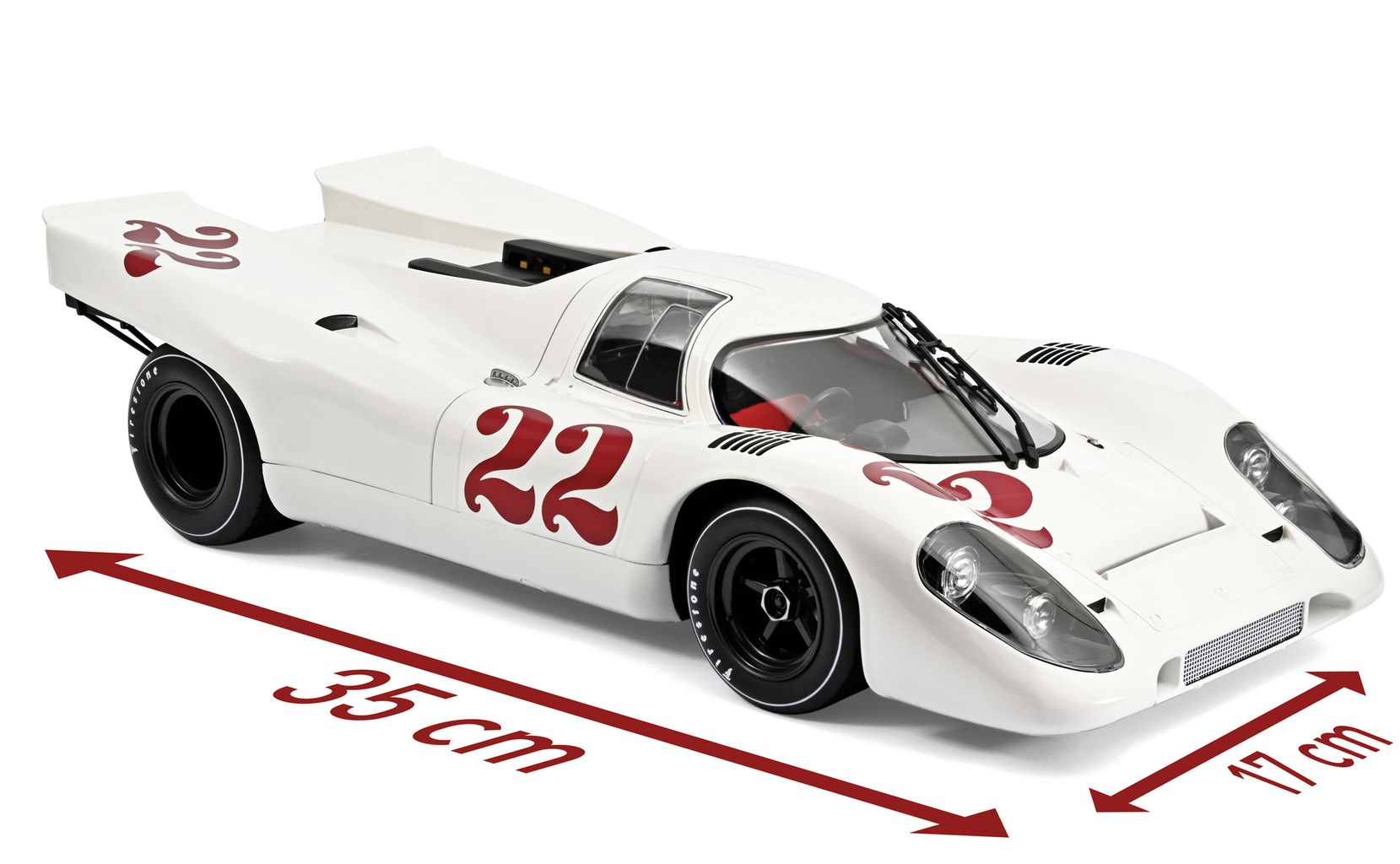 Porsche 917 K #22 Attwood/Elford 24H France Training 1970 1:12 Norev