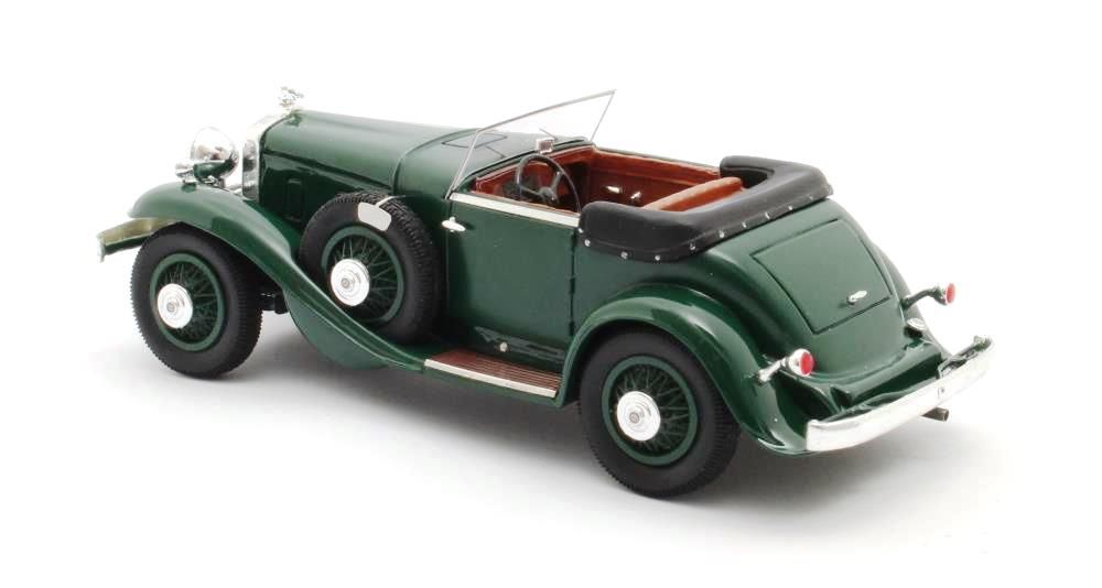 Stutz DV32 Super Bearcat Open 1932 green 1:43 Matrix Scale Models