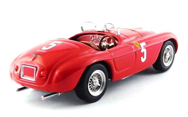 Ferrari 166MM Barchetta ch.0010 #5 France Comminges 1949 L.Chinetti 1:43 Art Model