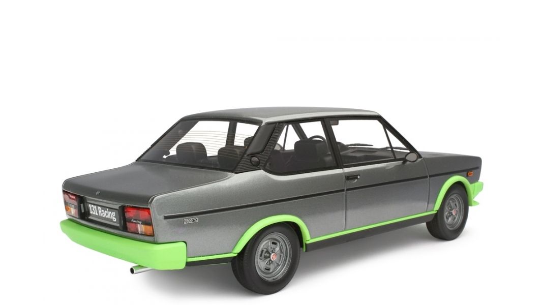 Fiat 131 Racing 2000 TC 1978 grey metallic/green 1:18 Laudoracing Model