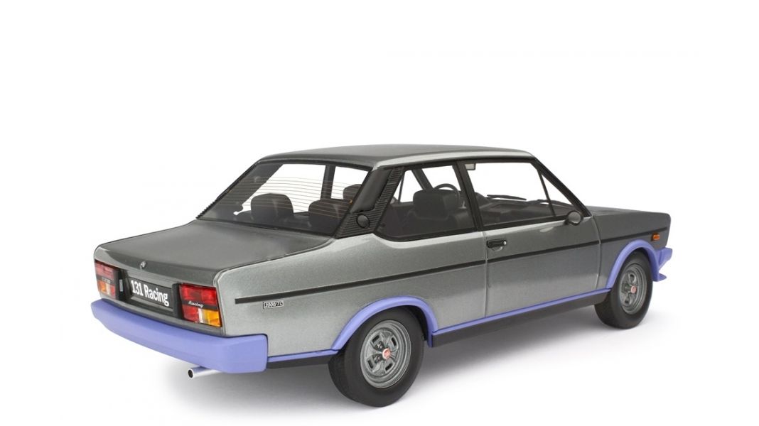 Fiat 131 Racing 2000 TC 1978 grey metallic/violet 1:18 Laudoracing Model