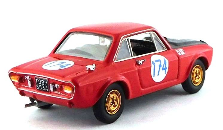 Lancia Fulvia HF #174 Winner GT1,6 Targa Florio 1970 Munari/Maglioli 1:43 Best Model
