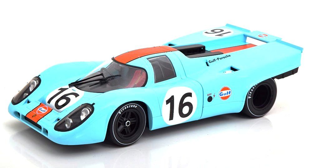Porsche 917K #16 Pedro Rodriguez/Richard Attwood Winner 1000km Zeltweg 1971 1:18 CMR 