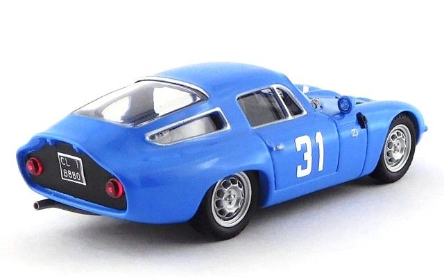 Alfa Romeo TZ1 #31 Panepinto/Facetti 1000KM Di Monza 1965 1:43 Best Model