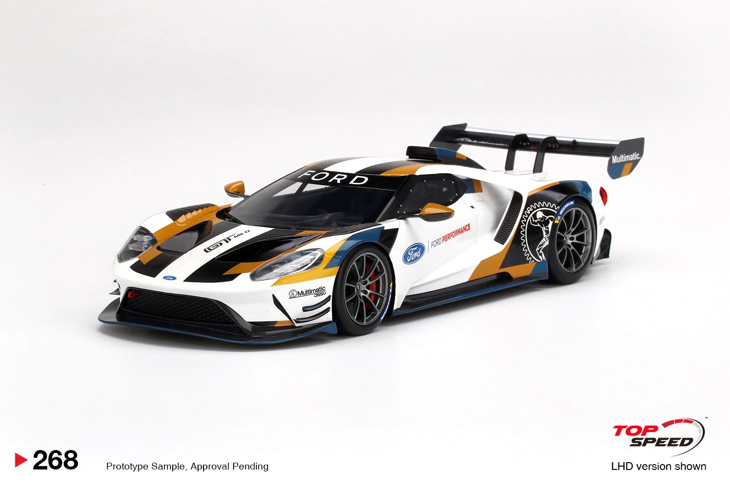 Ford GT Mk II Pebble Beach Concours d'Elegance 2019 1:18 TopSpeed Models