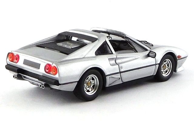 Ferrari 208 GTS Turbo 1982 silver 1:43 Best Model