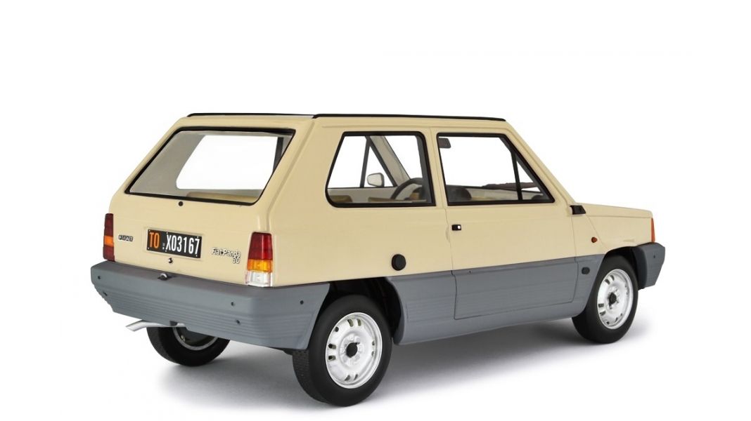 Fiat Panda 30 1980 avorio Senegal 1:18 Laudoracing Model