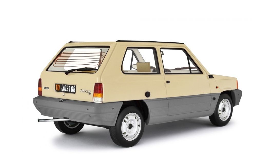 Fiat Panda 45 1980 avorio Senegal 1:18 Laudoracing Model