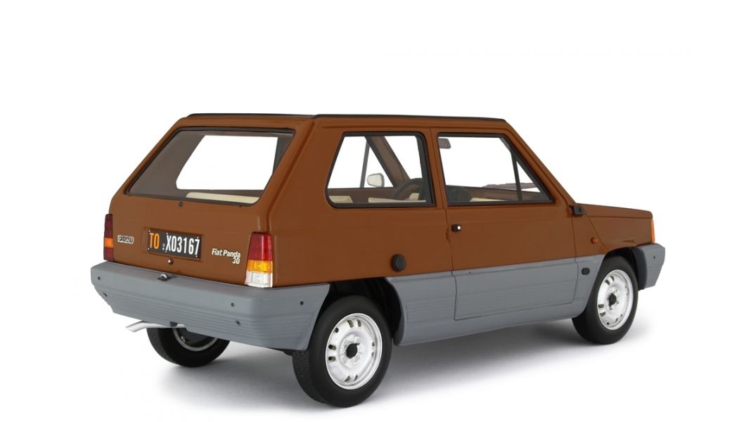 Fiat Panda 30 1980 marrone land 1:18 Laudoracing Model