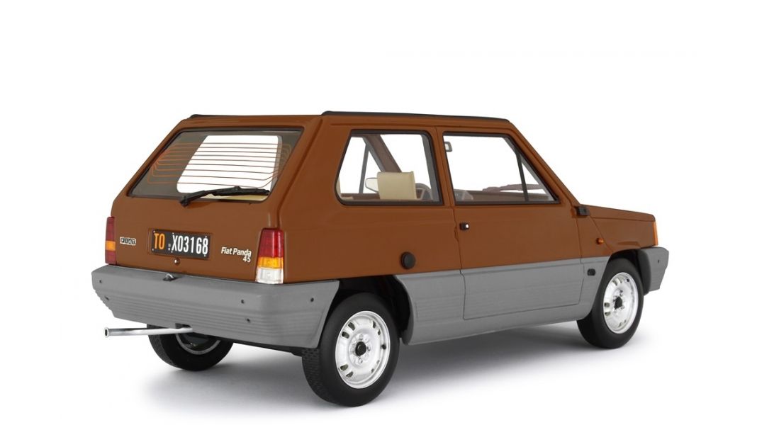 Fiat Panda 45 1980 marrone land 1:18 Laudoracing Model