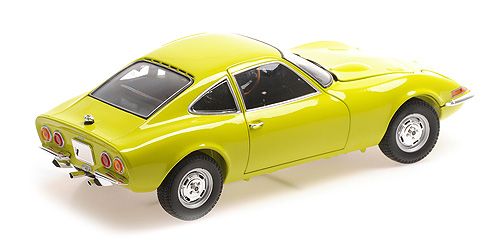 Opel GT 1970 yellow 1:18 Minichamps 
